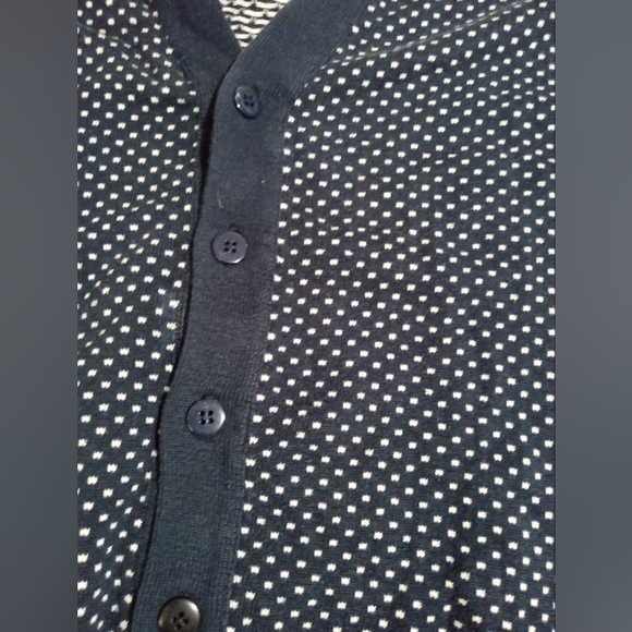 ๐ MEN'S CARDIGAN KNIT SWEATER SIZE SMALL CLOTHES BUTTON FRONT COTTON - Picture 5 of 9